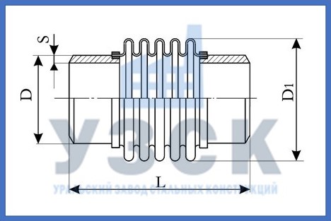 Чертёж компенсатора ОПН в Набережных Челнах