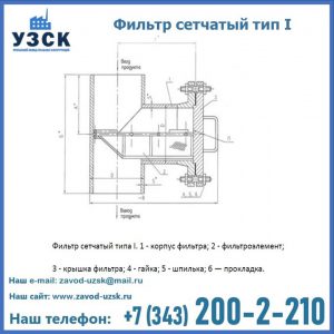 Фильтр сетчатый ФС по Т-ММ-11-2003 в Набережных Челнах