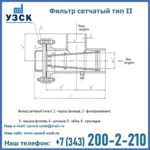 Фильтр сетчатый ФС по Т-ММ-11-2003 в Набережных Челнах