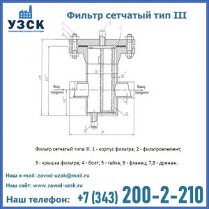 Фильтр сетчатый ФС по Т-ММ-11-2003 в Набережных Челнах